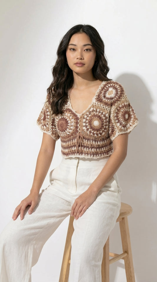 Artisan Crochet Earth Tone